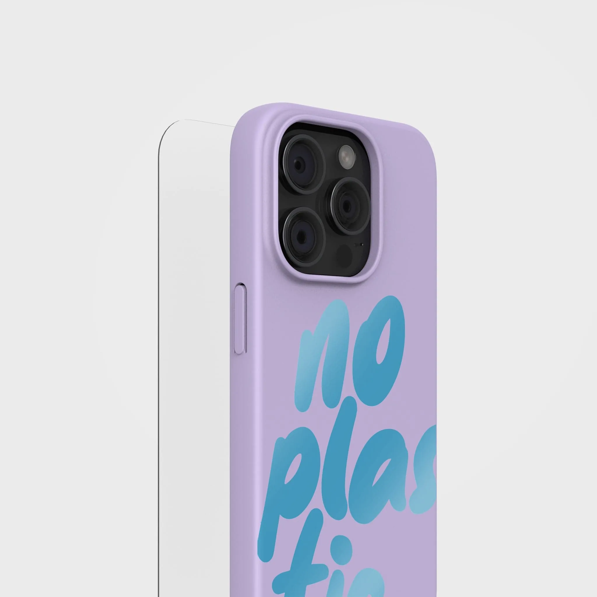 Lilac, No Plastic - PLNTPRTCT™ Circular Mobile Case & Screen Protector Bundle | Free Charging Cable worth €30