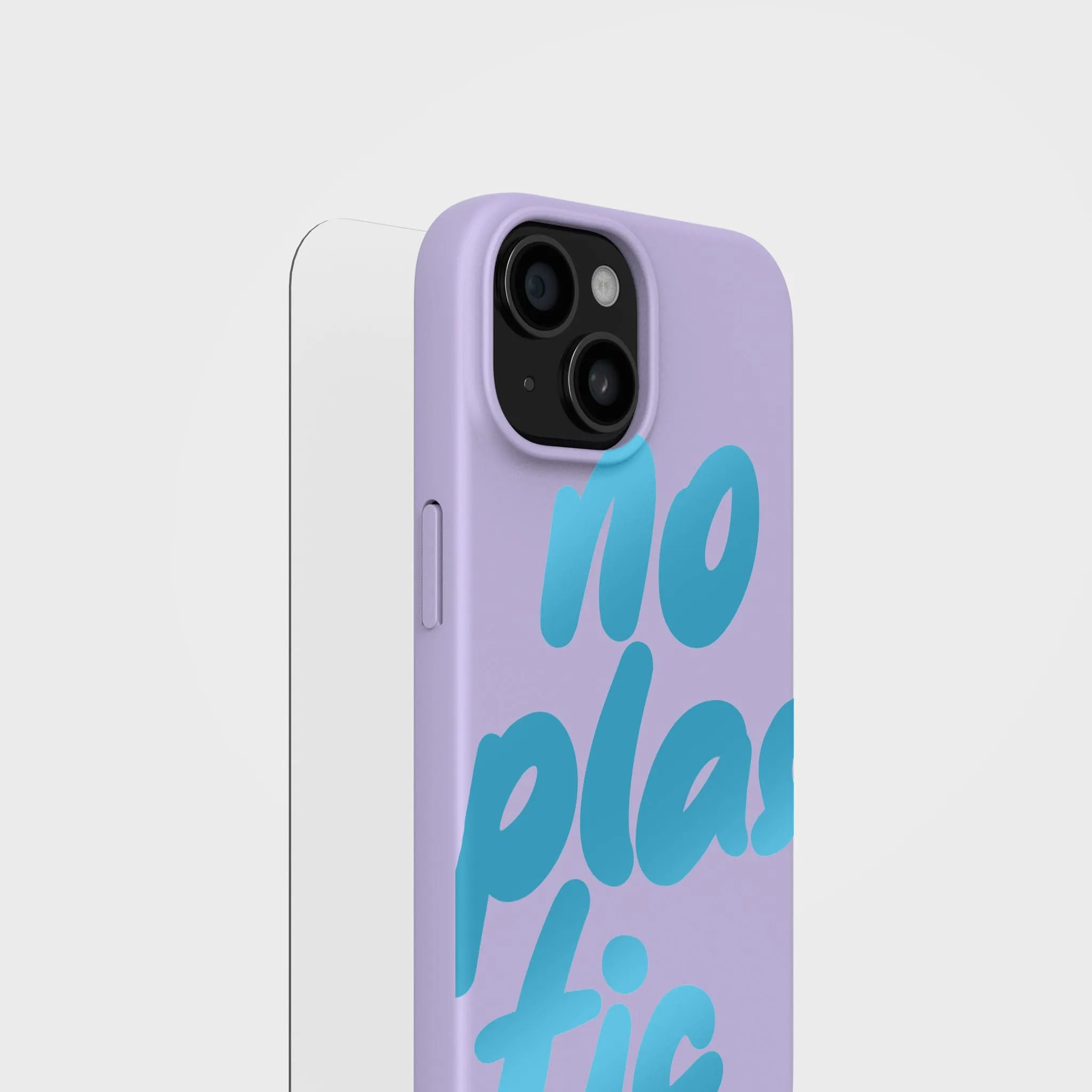 Lilac, No Plastic - PLNTPRTCT™ Circular Mobile Case & Screen Protector Bundle | Free Charging Cable worth €30