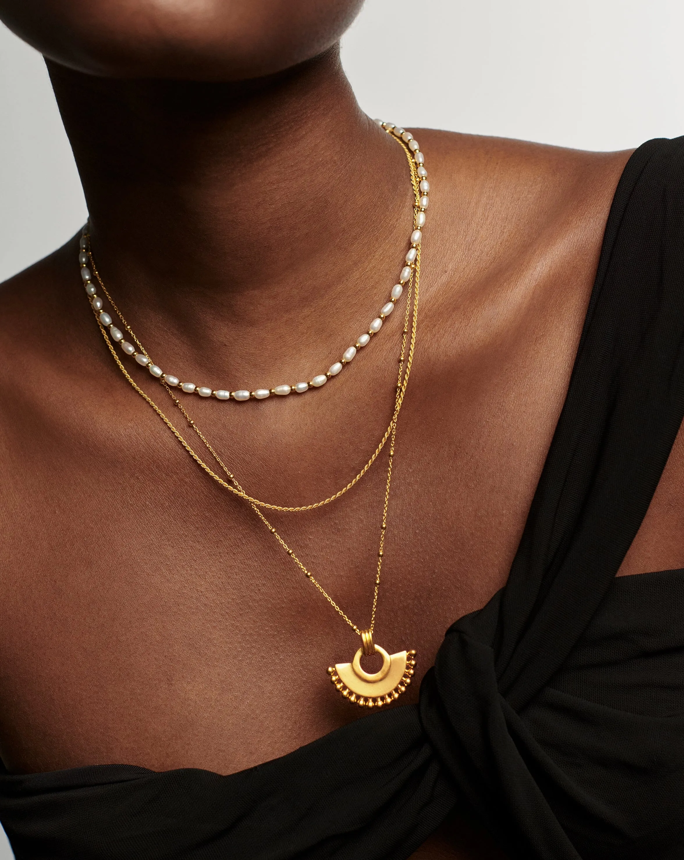 Medium Rope Chain Necklace | 18ct Gold Plated Vermeil