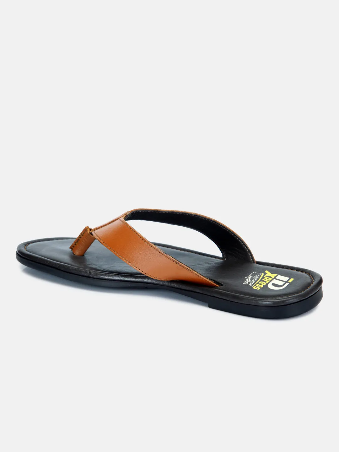 Men's Tan Thong-Style Flat Casual Sandal (ID4135)