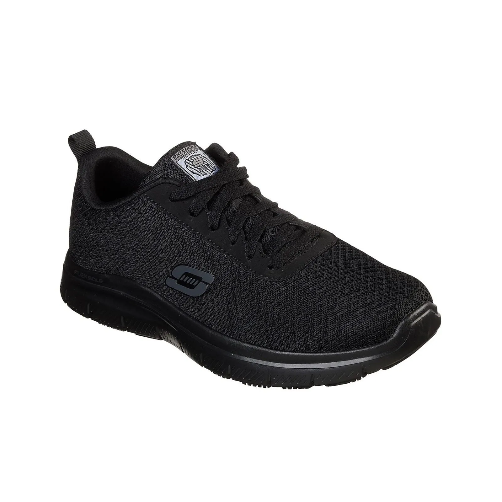 Men's Wide Fit Skechers 77125EC Flex Advantage Bendon SR Occupational Sneakers