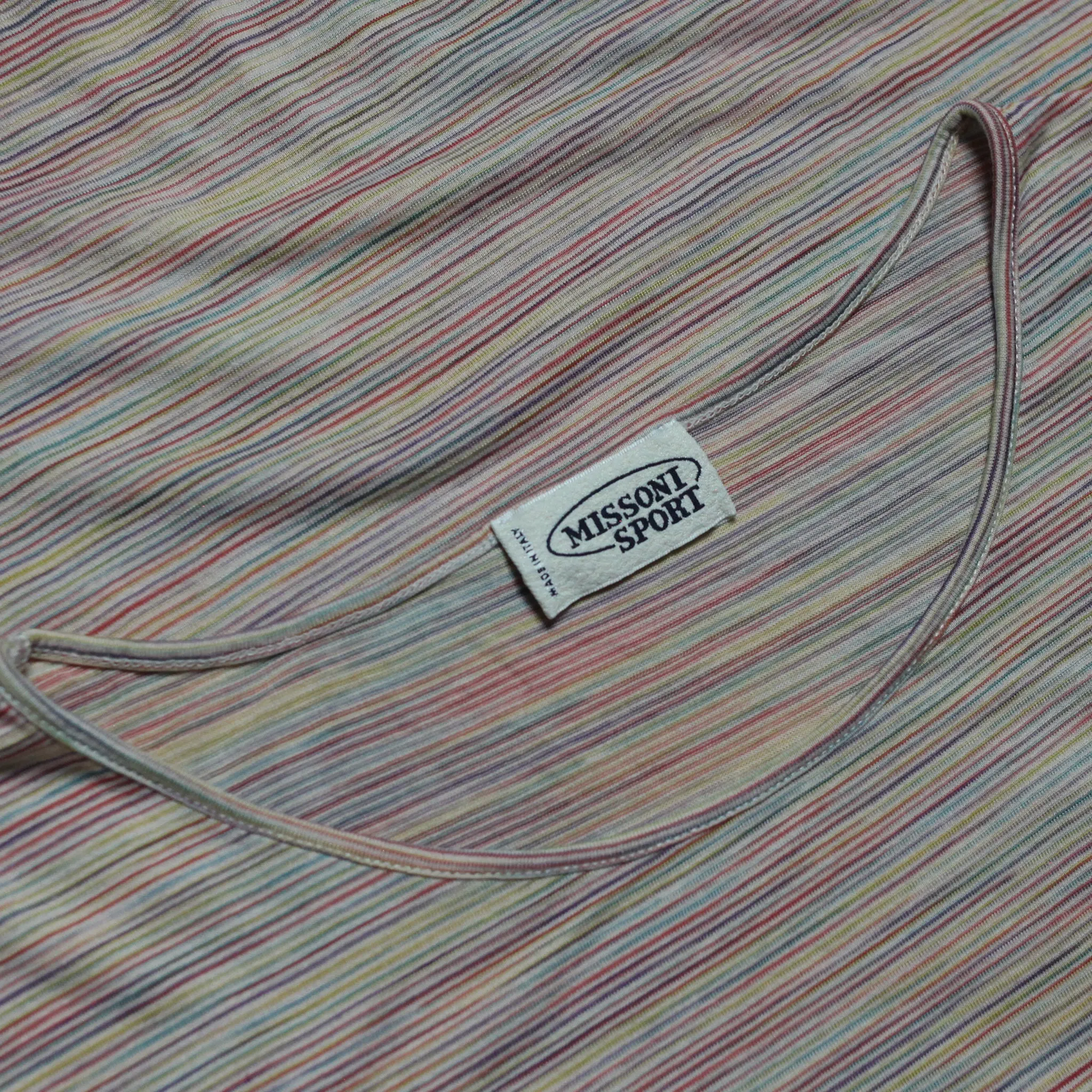 Missoni Sport Women's T-Shirt circa 1980's