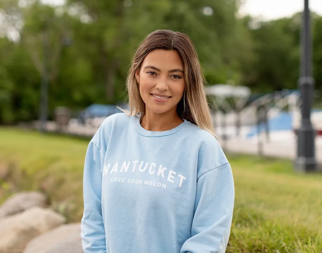 Nantucket Light Blue Crew Sweatshirt