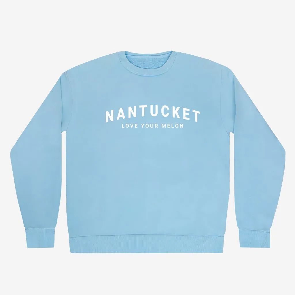 Nantucket Light Blue Crew Sweatshirt