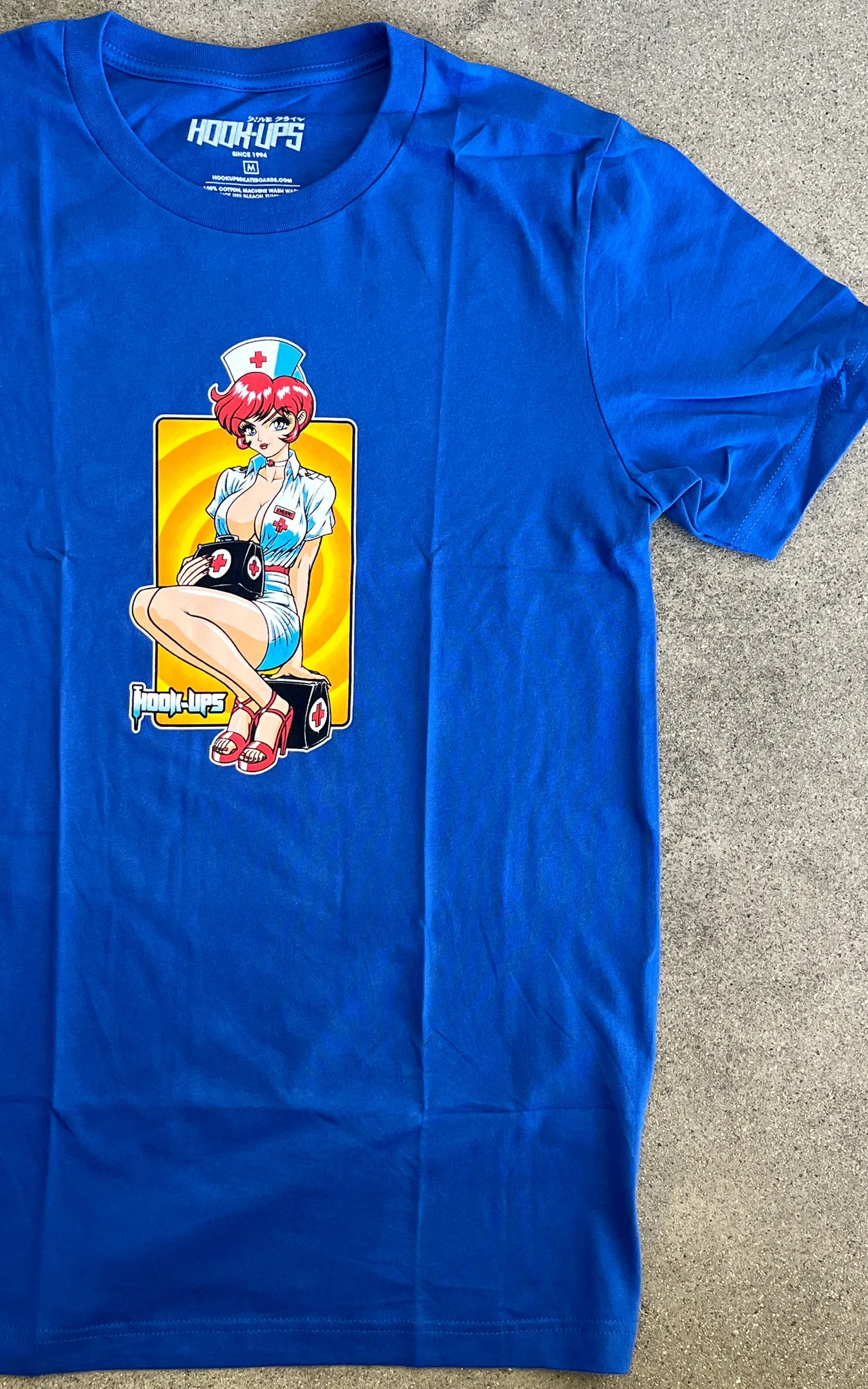 Nurse Trixie T-shirt - ROYAL BLUE