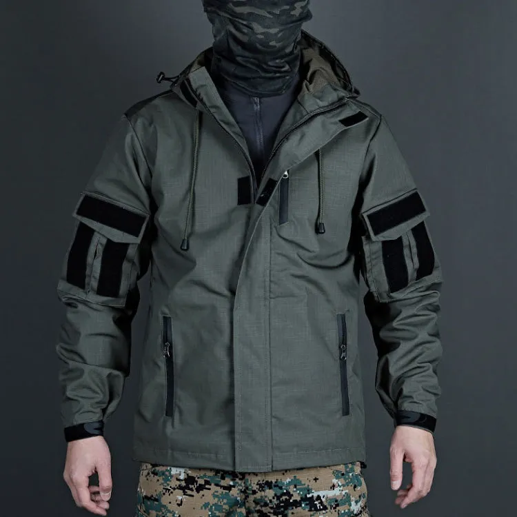 Outdoor Thin Combat Hooded Men's Jacket