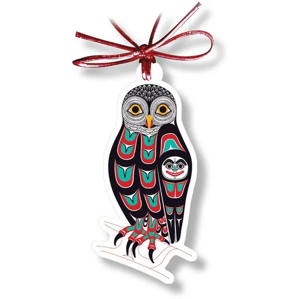 Owl - Holiday Tree Ornament