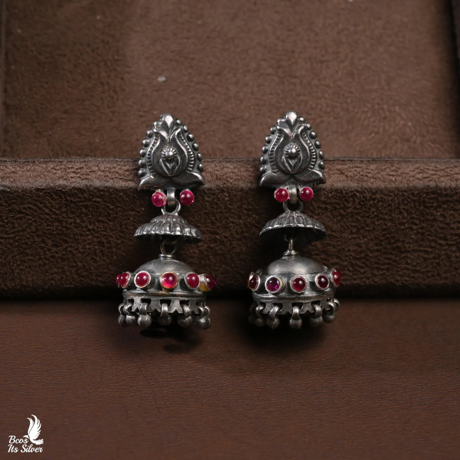 Oxidized Jhumka - 015