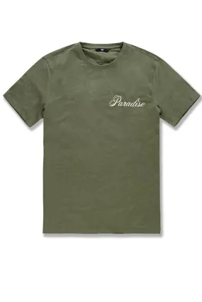 Paradise T-Shirt (Olive)