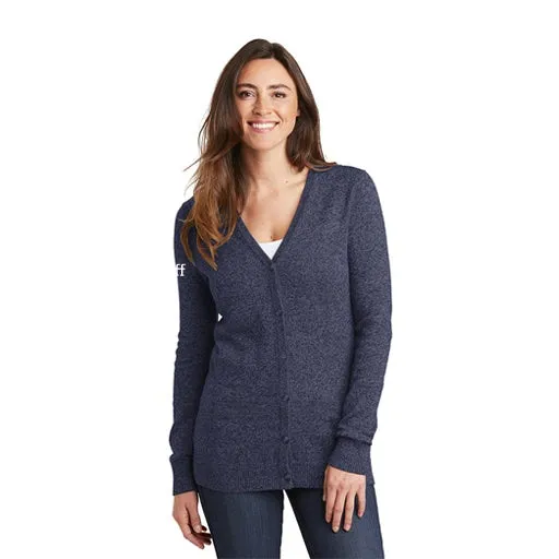 Port Authority ® Ladies Marled Cardigan Sweater