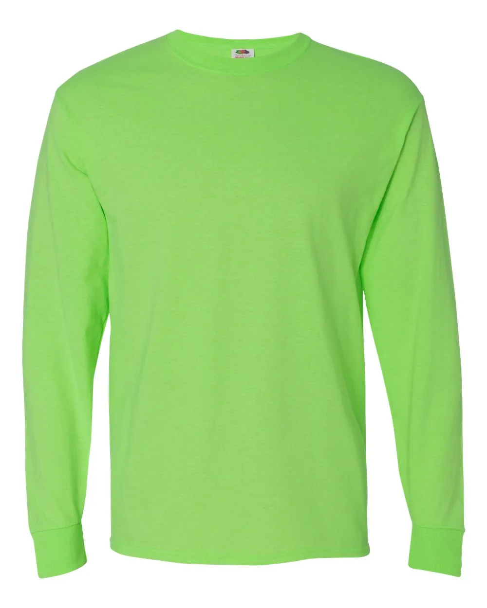 Pretreated Fruit of the Loom 4930R HD Cotton Long Sleeve T-Shirt