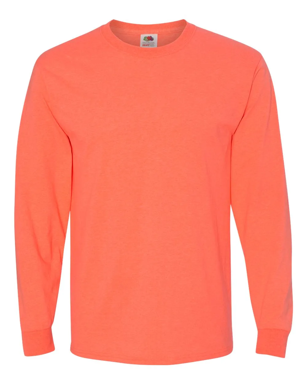 Pretreated Fruit of the Loom 4930R HD Cotton Long Sleeve T-Shirt