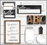 "Industrial Chic" Full UPRINT Bundle | Printable Classroom Decor | Teacher Classroom Decor | Schoolgirl Style