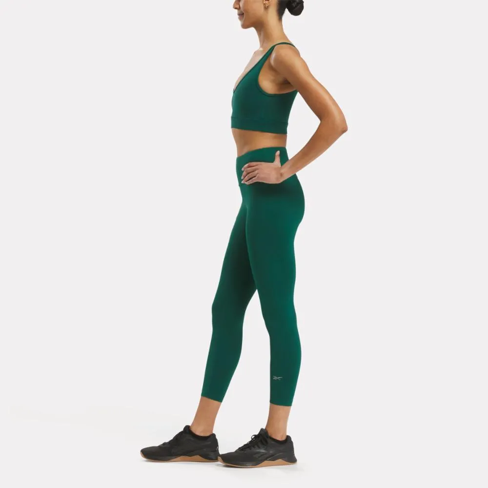 Reebok Apparel Women Active Collective DREAMBLEND Bra COLLEGIATE GREEN