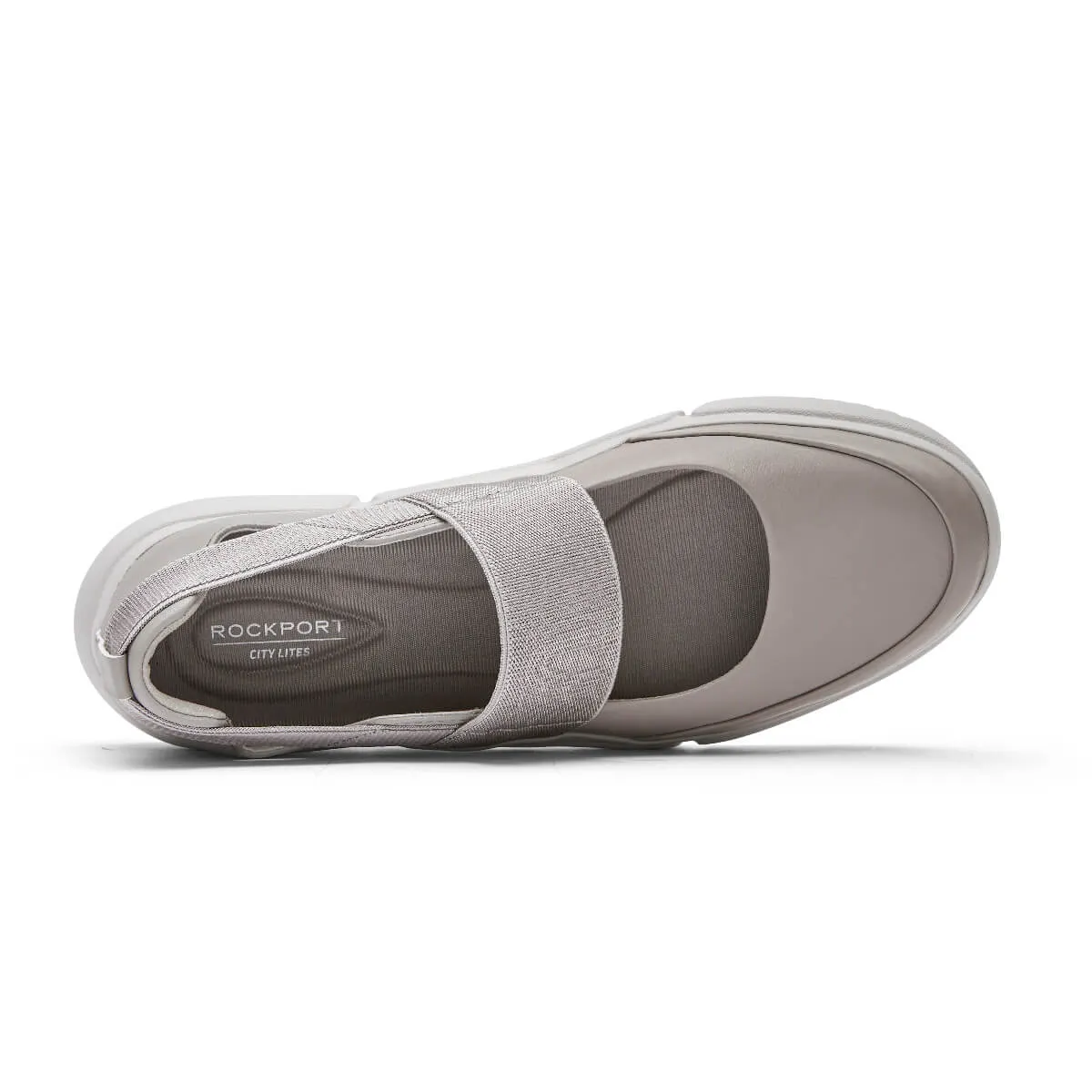 Rockport RE W Maryjane Steel Grey Eco Wshbl   