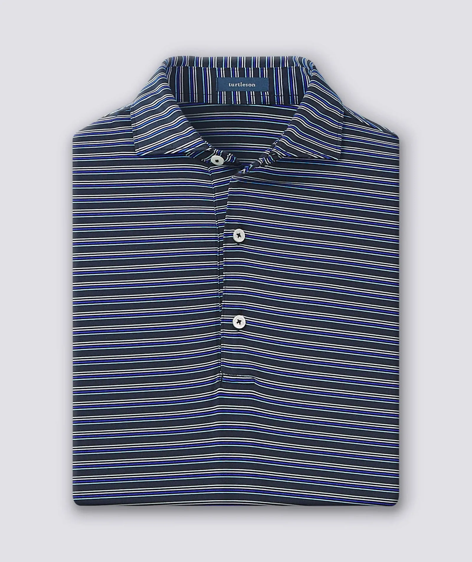 Rory Stripe Performance Polo