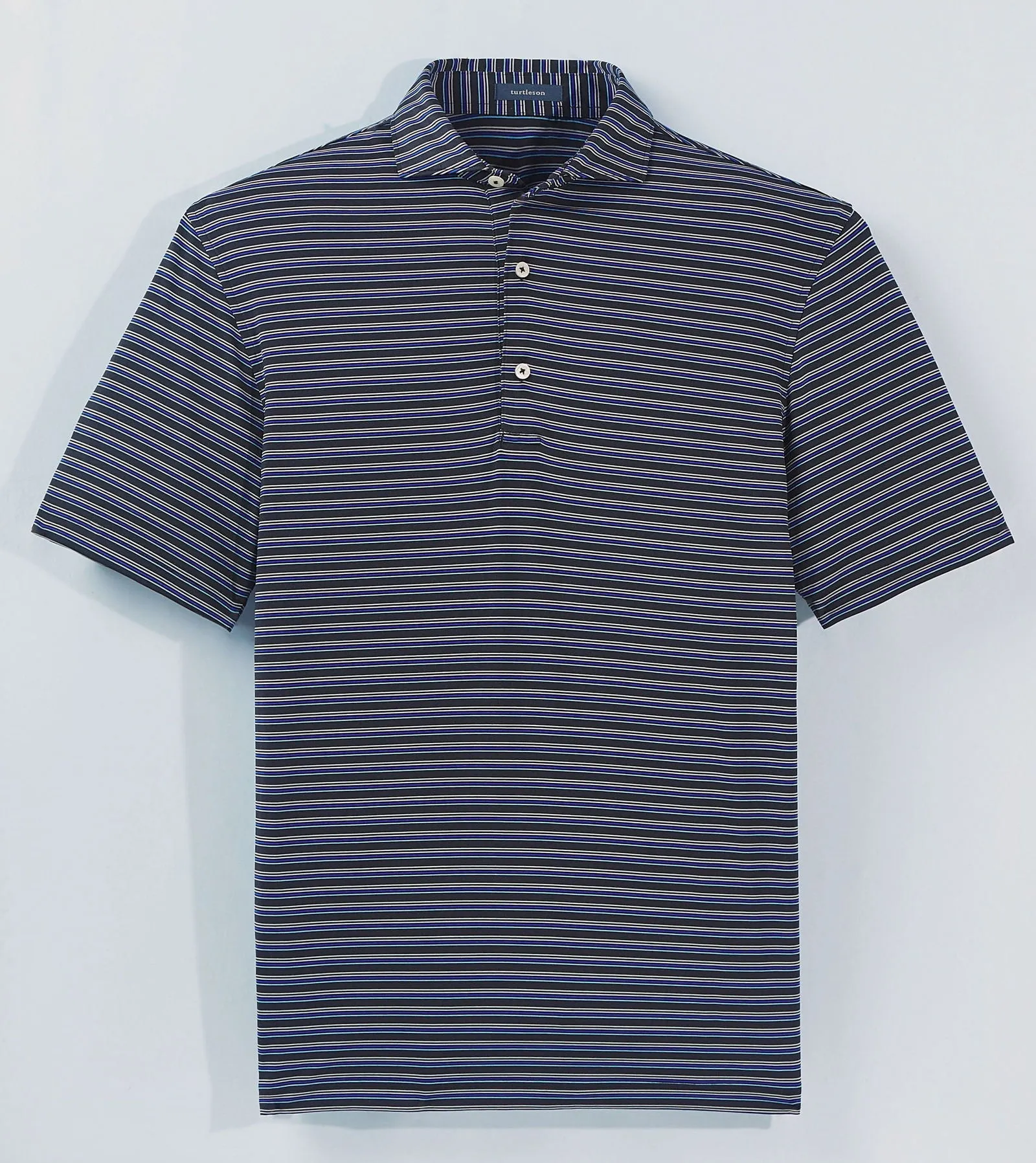 Rory Stripe Performance Polo