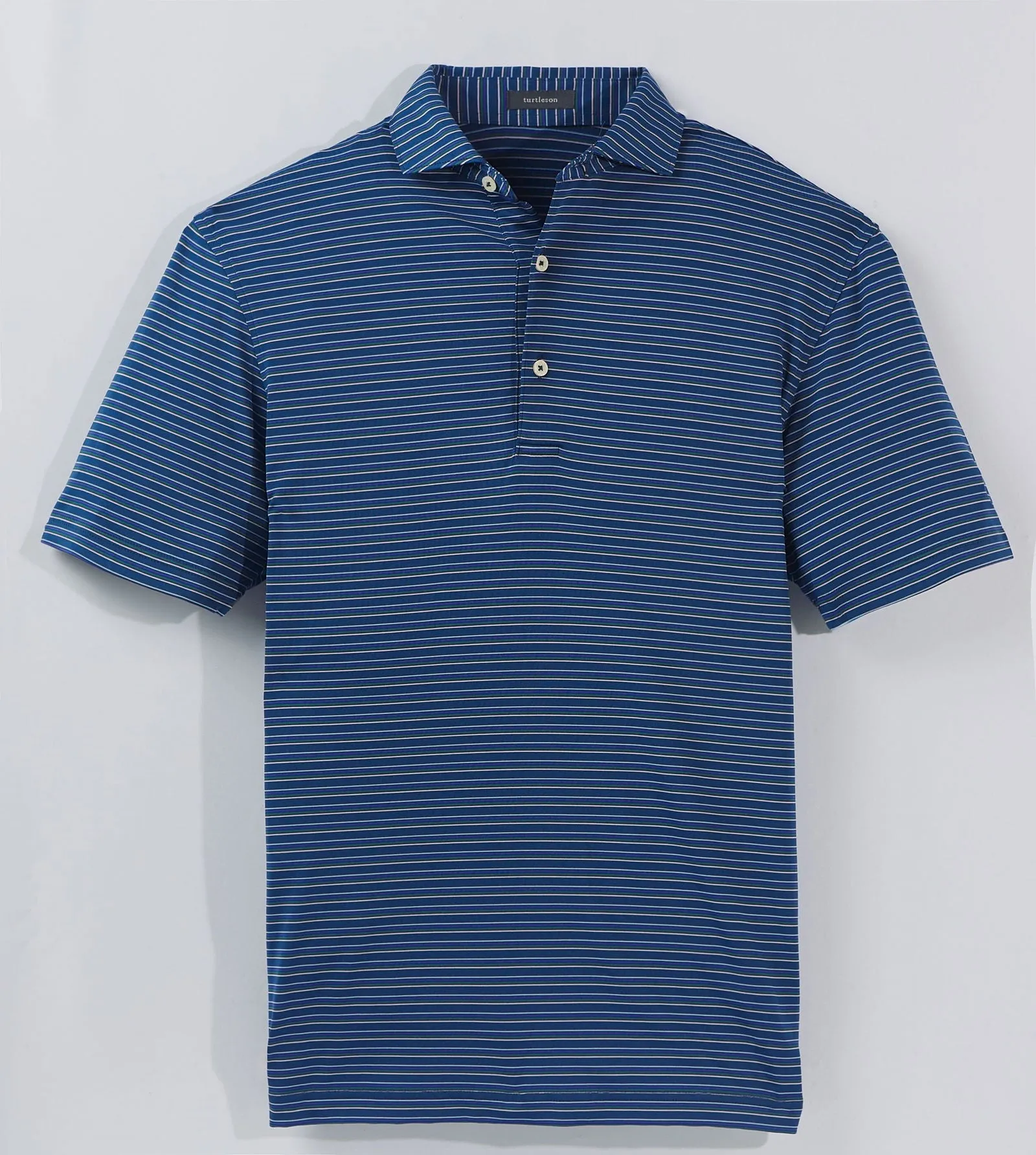 Rory Stripe Performance Polo