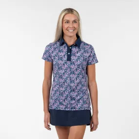 Rosette Performance Polo | The Rosette - Fleet Navy