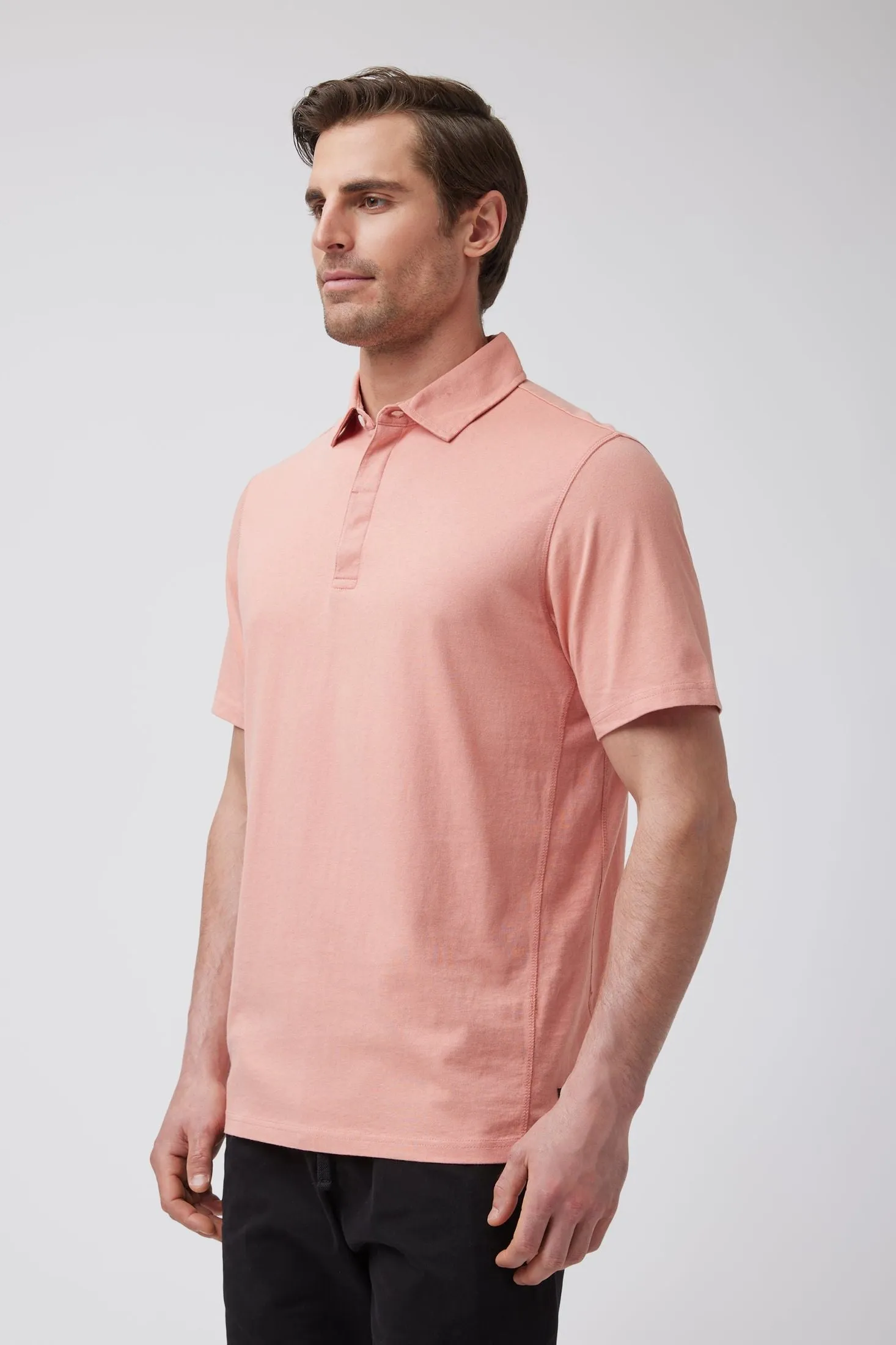 Rugby Shirt | Textured Cotton Jersey