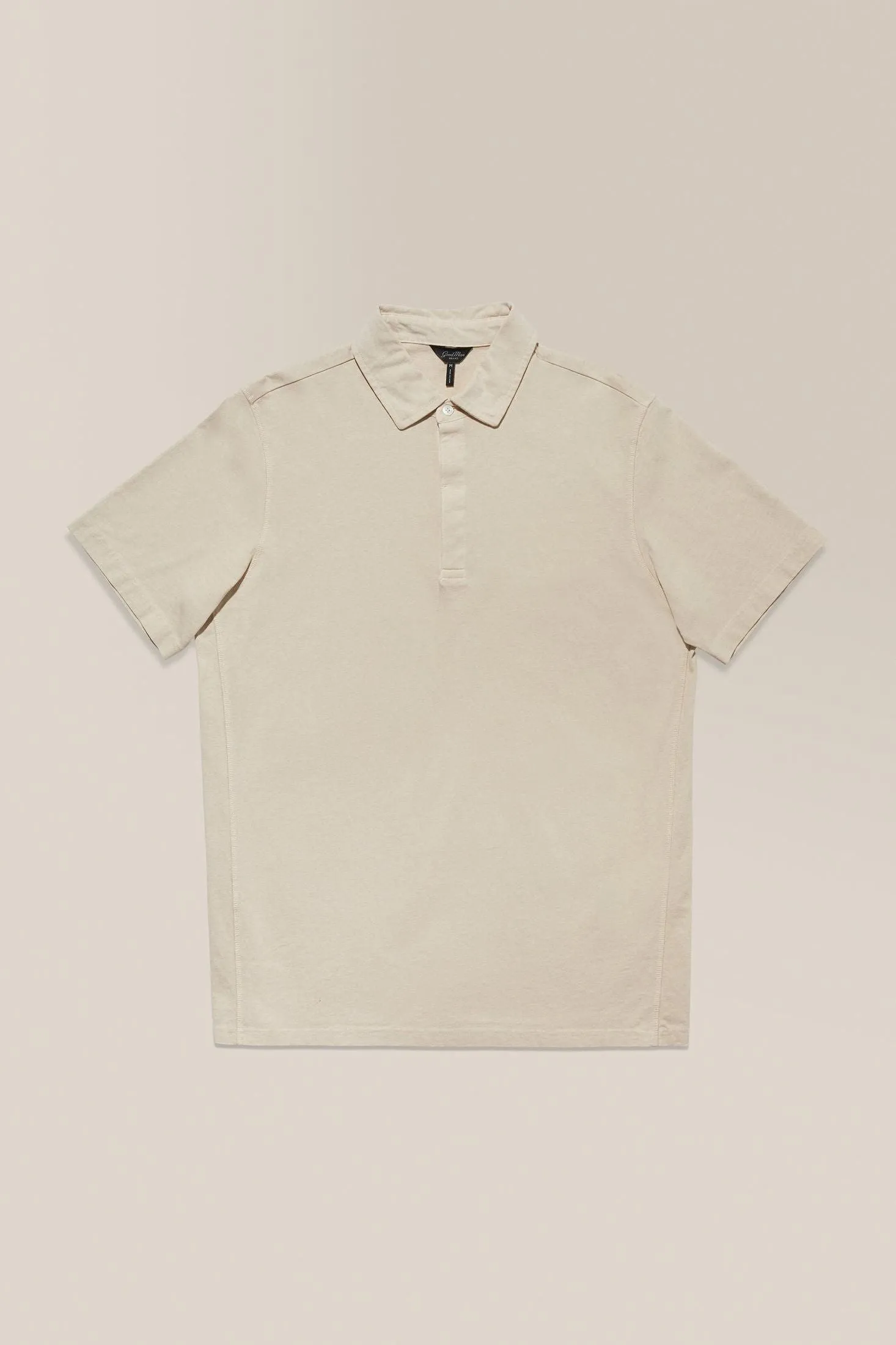 Rugby Shirt | Textured Cotton Jersey