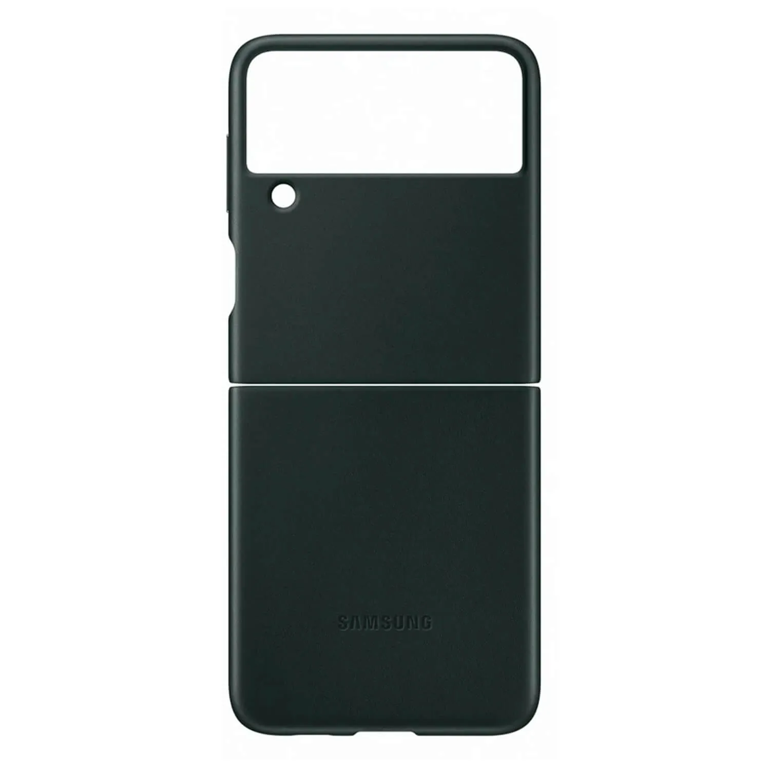 Samsung Galaxy Z Flip 3 5G Leather Cover Green