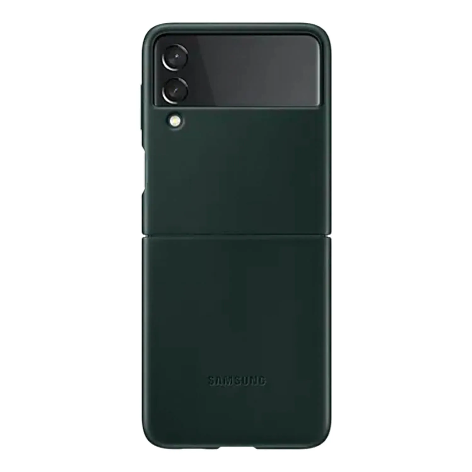 Samsung Galaxy Z Flip 3 5G Leather Cover Green