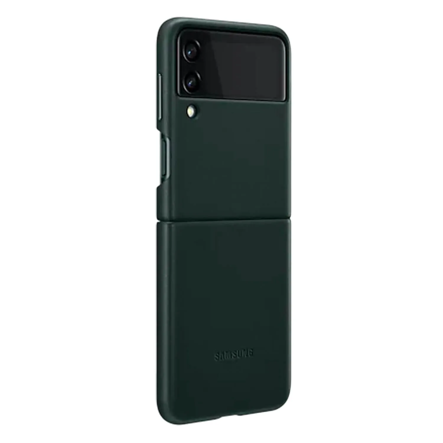 Samsung Galaxy Z Flip 3 5G Leather Cover Green