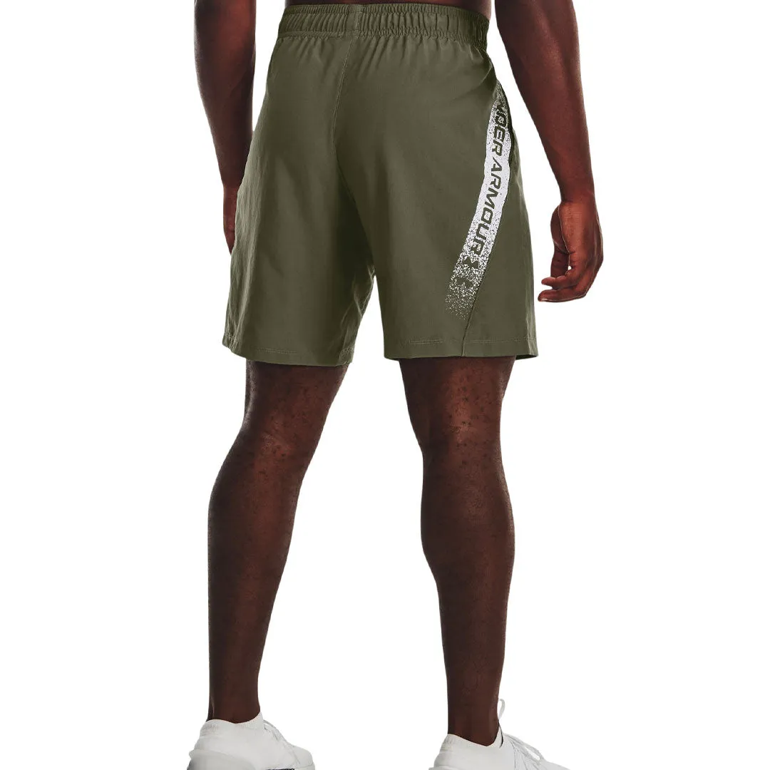 Short Largo Under Armour para Hombre Woven Graphic Shorts Verde