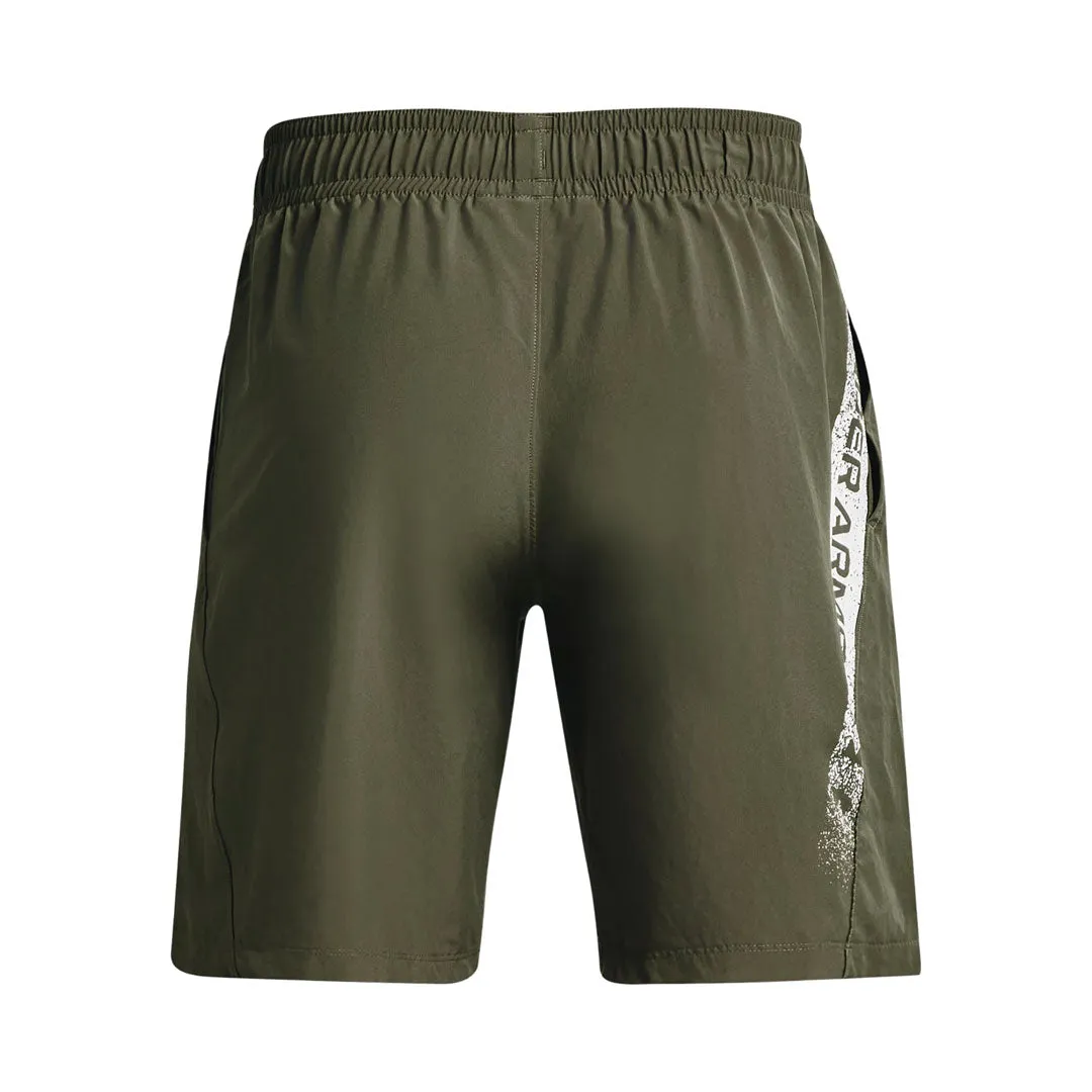 Short Largo Under Armour para Hombre Woven Graphic Shorts Verde