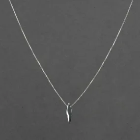 SILVER MARQUISE NECKLACE