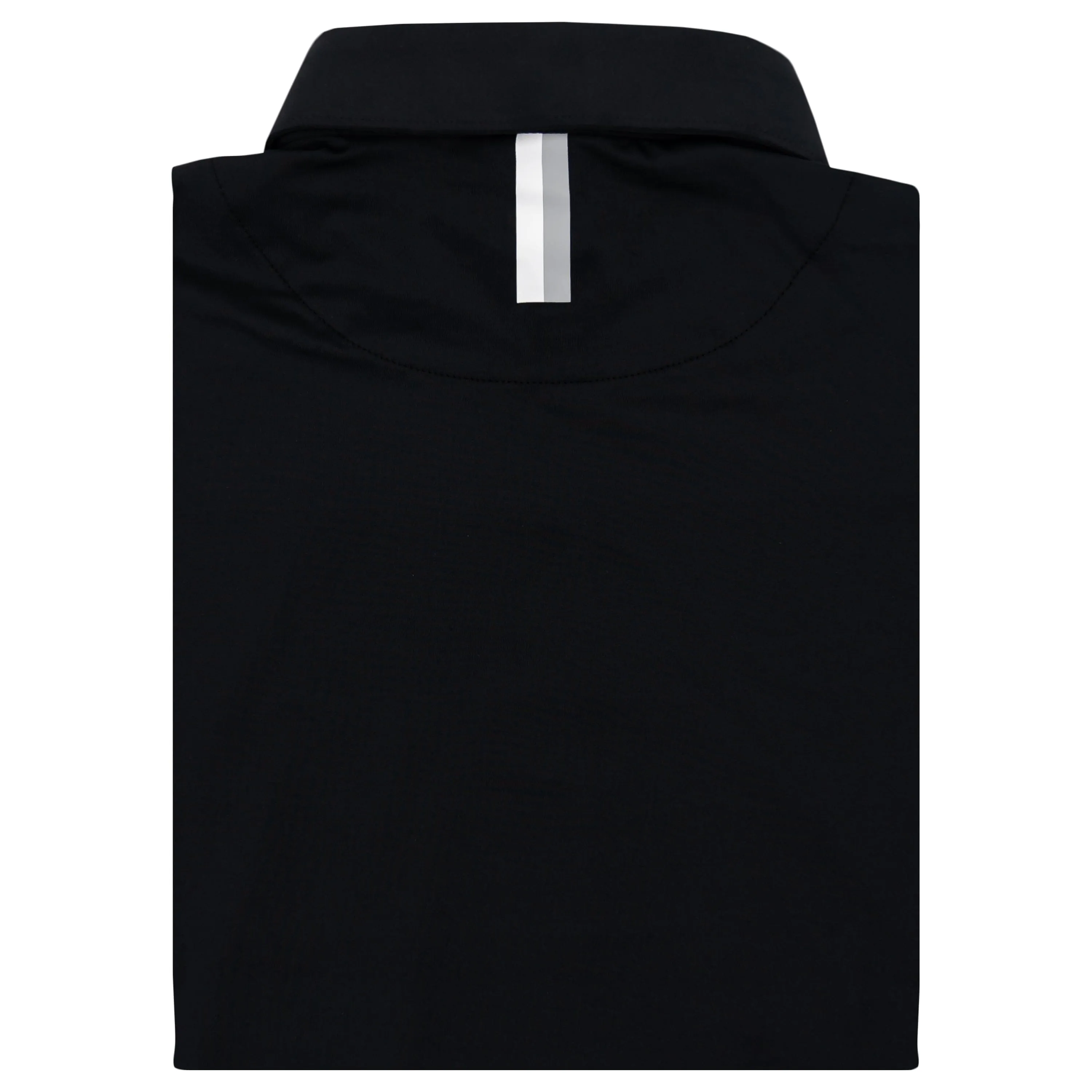 Solid | Long Sleeve Performance Polo | Solid - Black