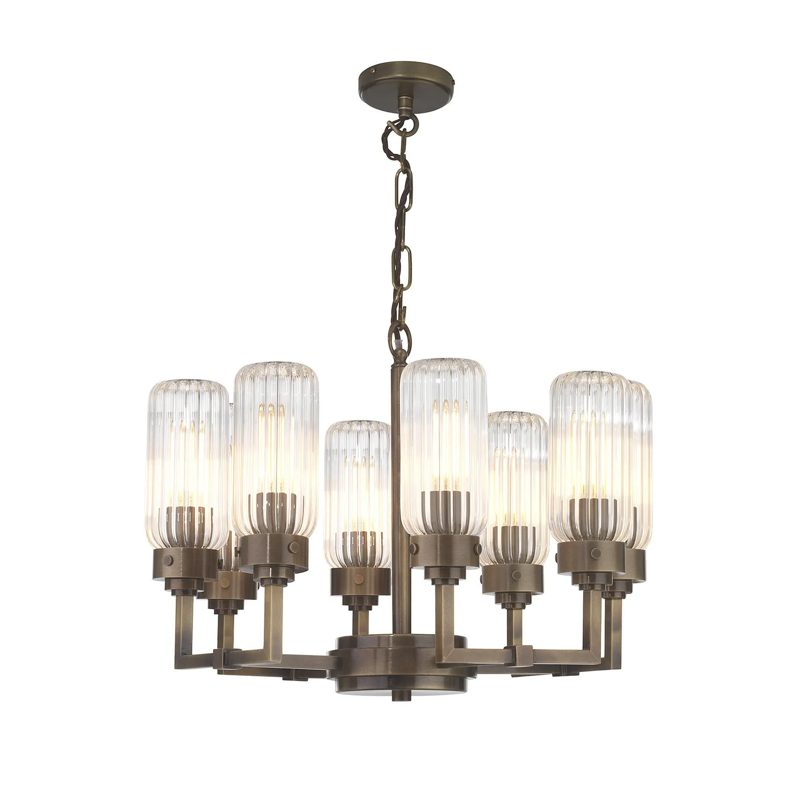 Solti 8-Arm Chandelier