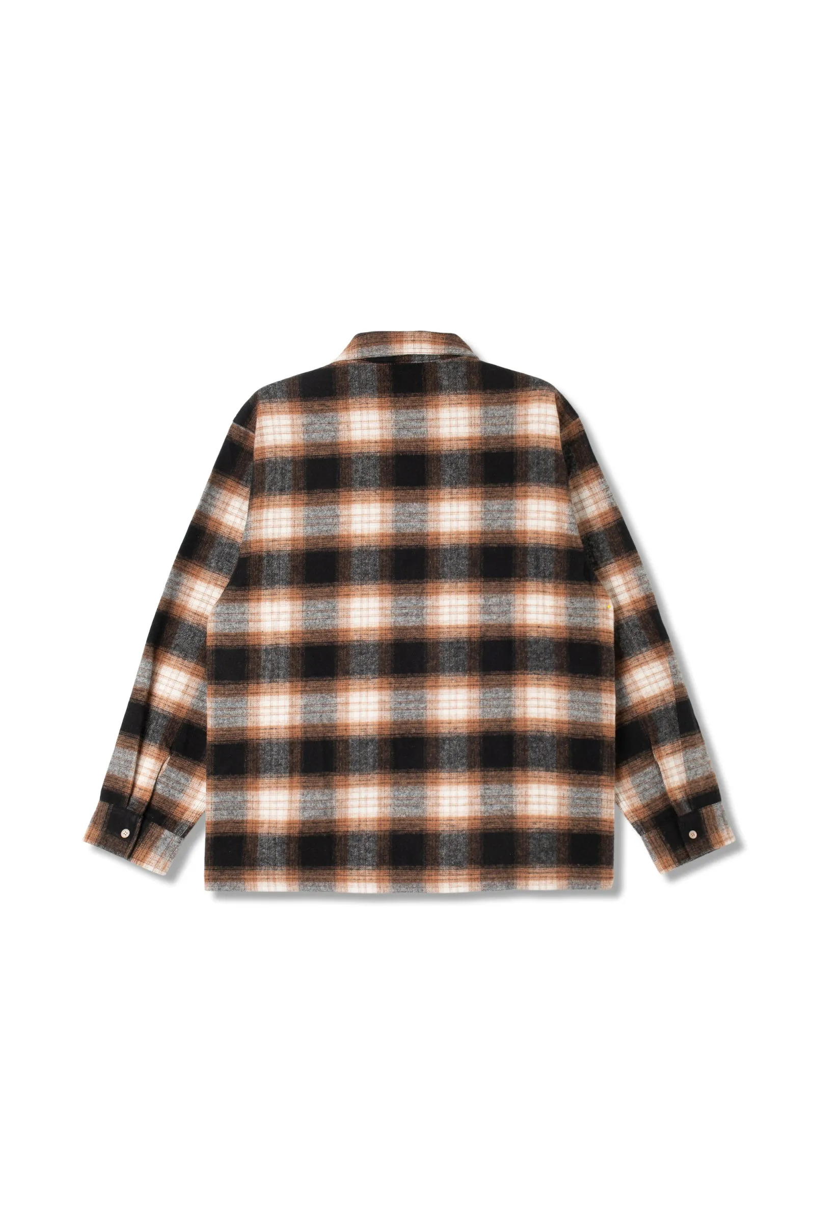 Stan Ray Zip Shirt Brown Plaid