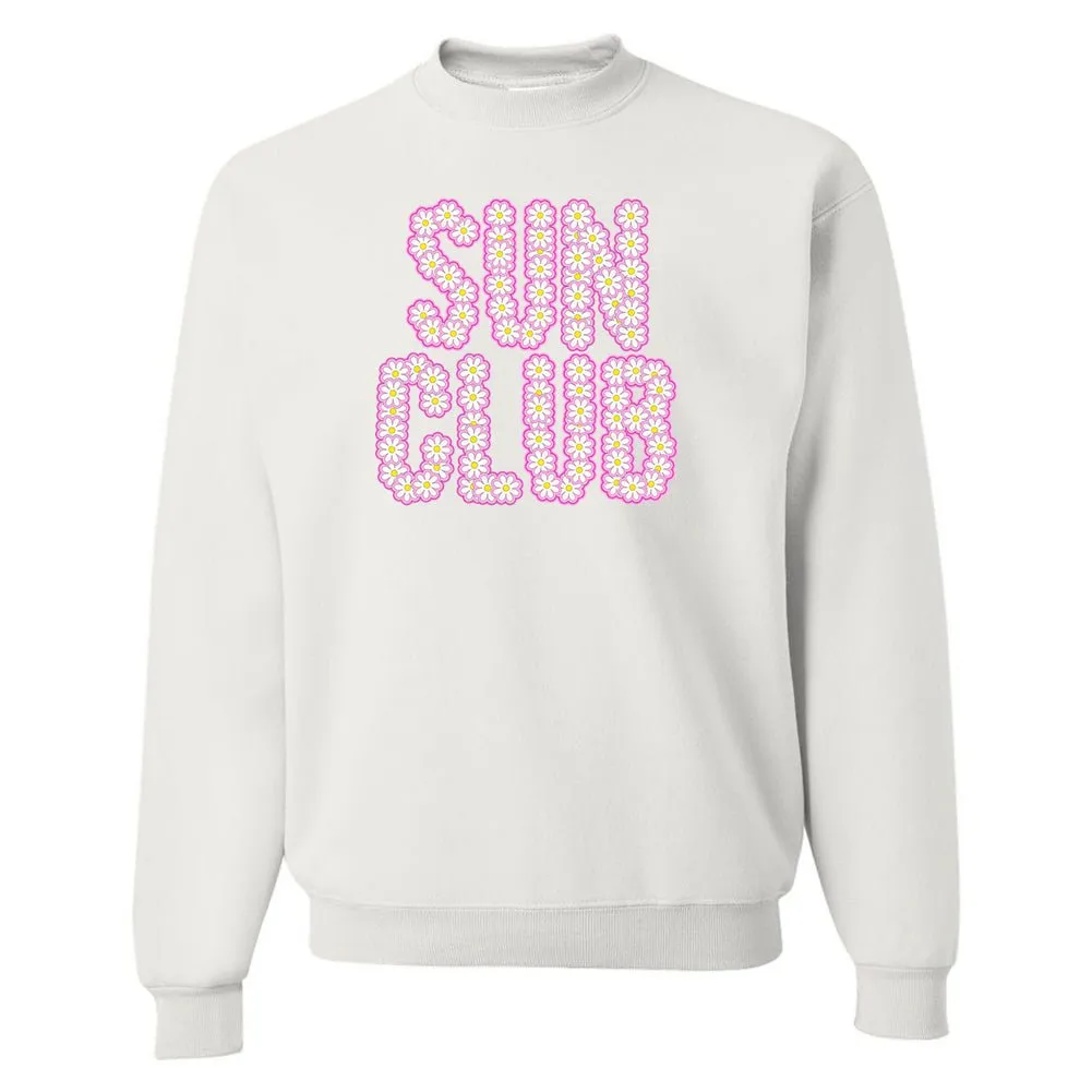 'Sun Club' Crewneck Sweatshirt