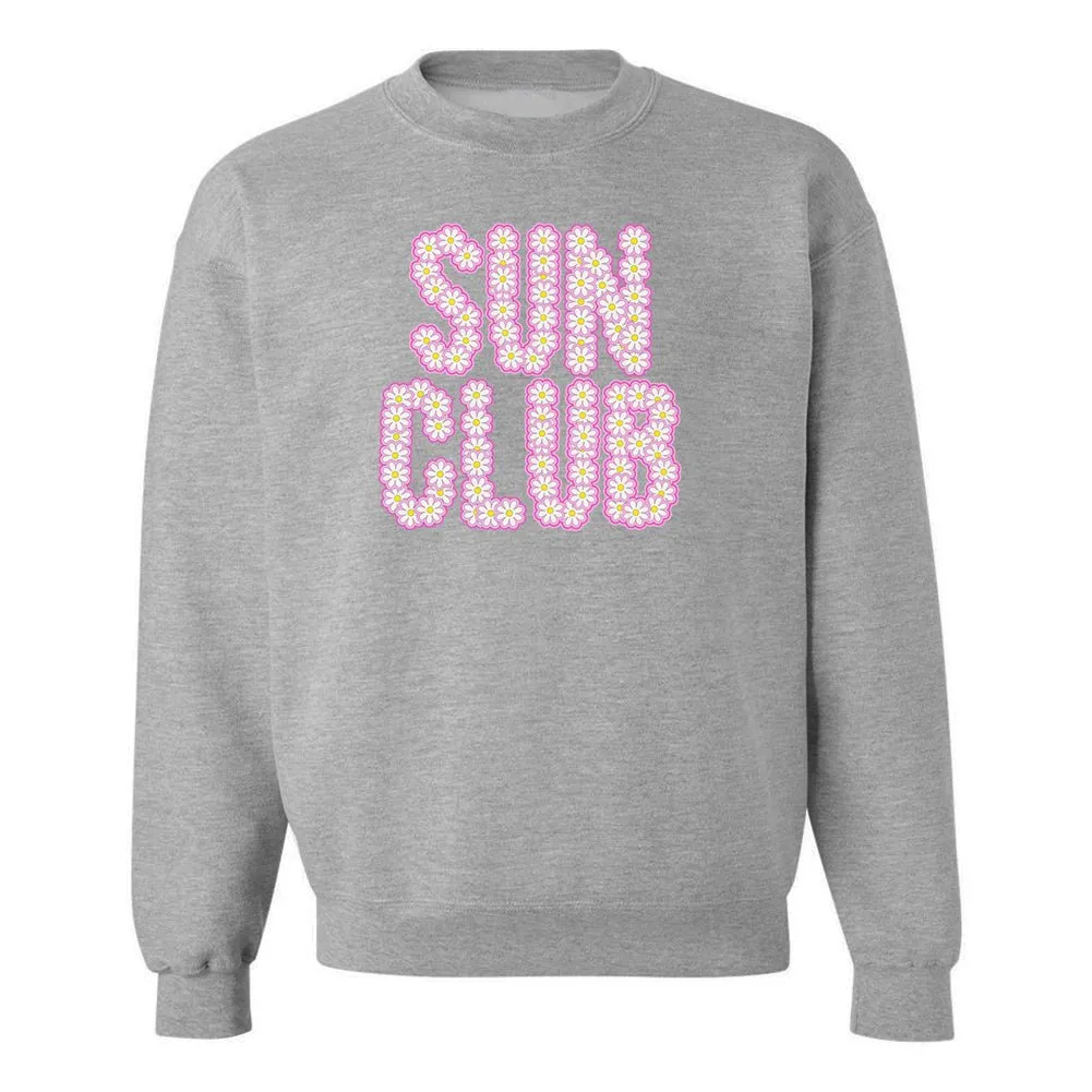 'Sun Club' Crewneck Sweatshirt