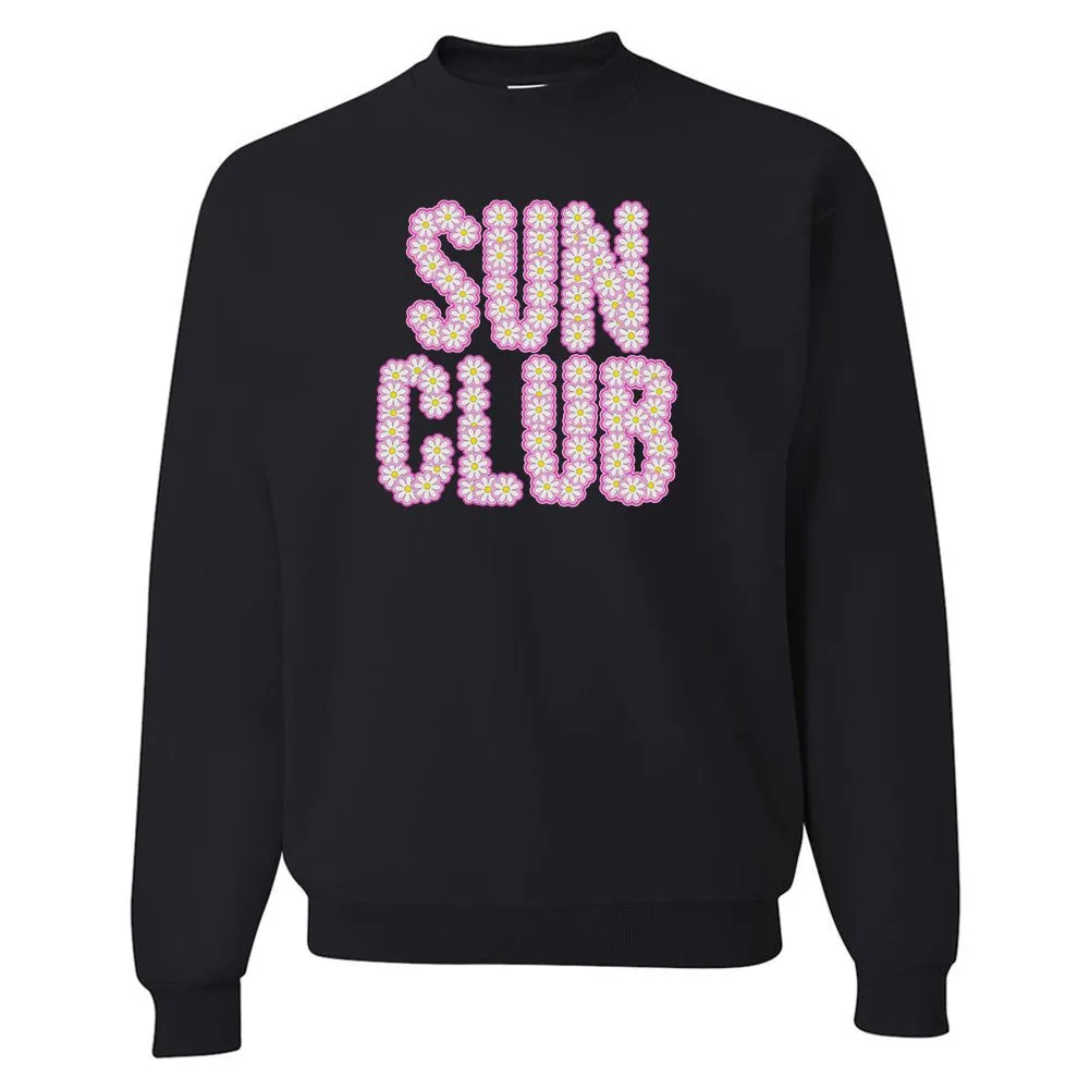 'Sun Club' Crewneck Sweatshirt