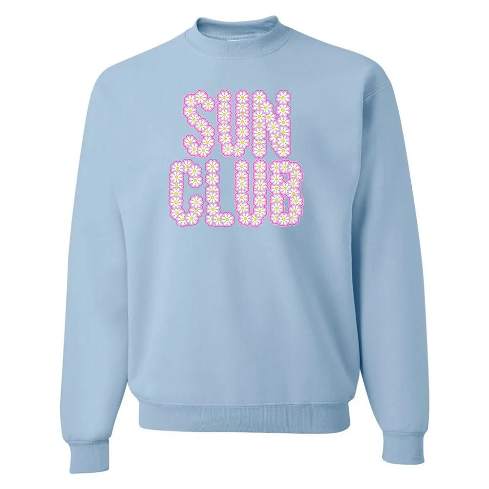 'Sun Club' Crewneck Sweatshirt