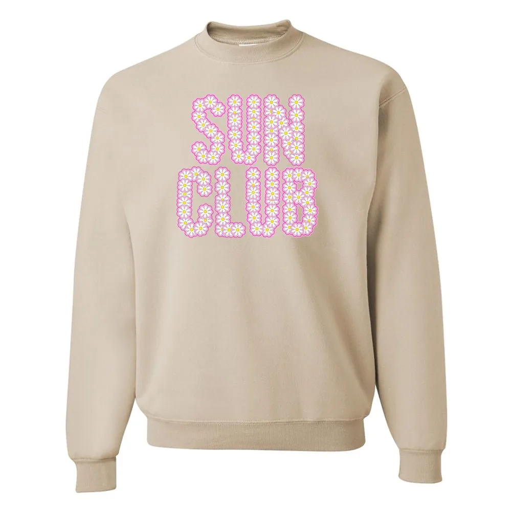 'Sun Club' Crewneck Sweatshirt