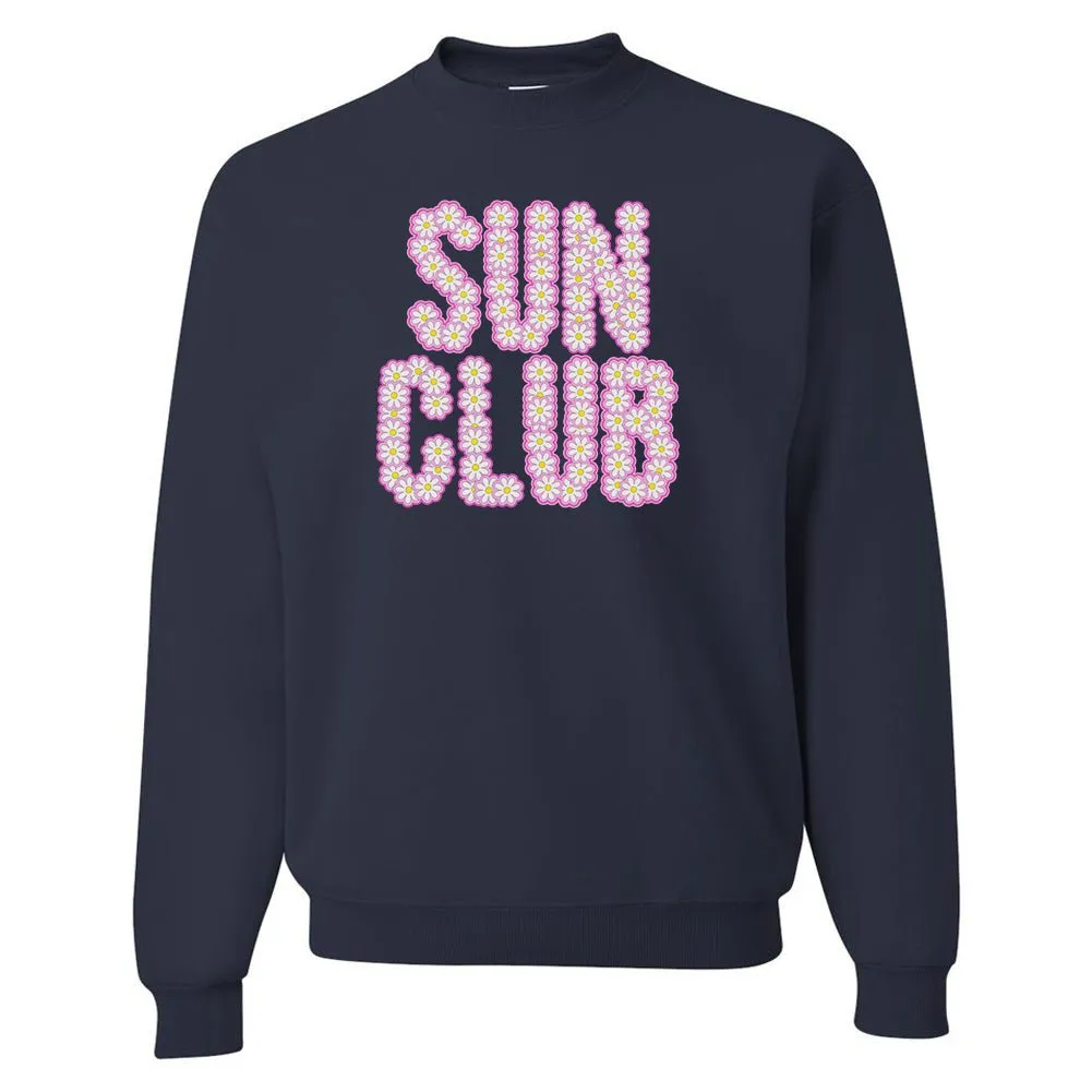 'Sun Club' Crewneck Sweatshirt