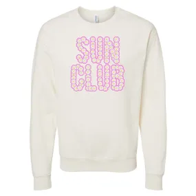 'Sun Club' Crewneck Sweatshirt