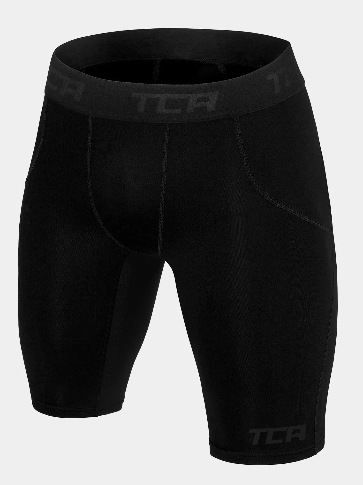 SuperThermal Compression Base Layer Shorts For Men With Brushed Inner Fabric