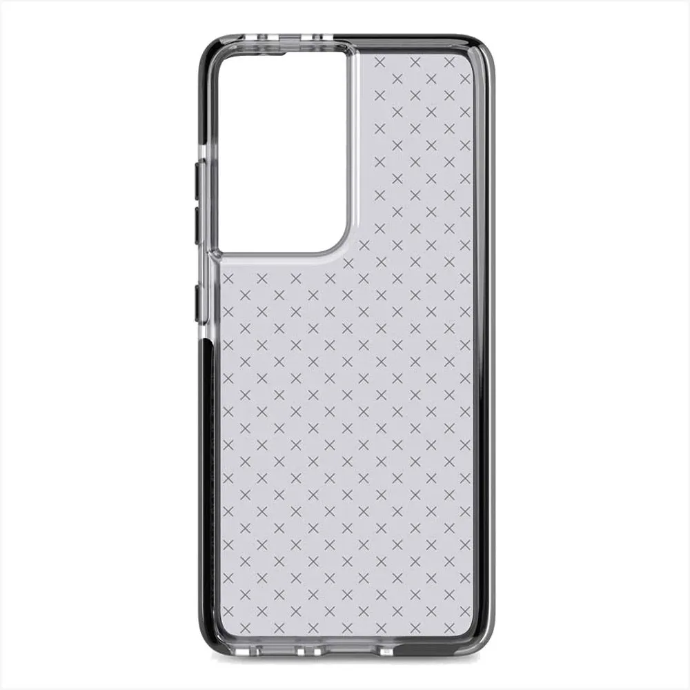 Tech21 EvoCheck Case for Samsung Galaxy S21 Ultra - Smokey Black