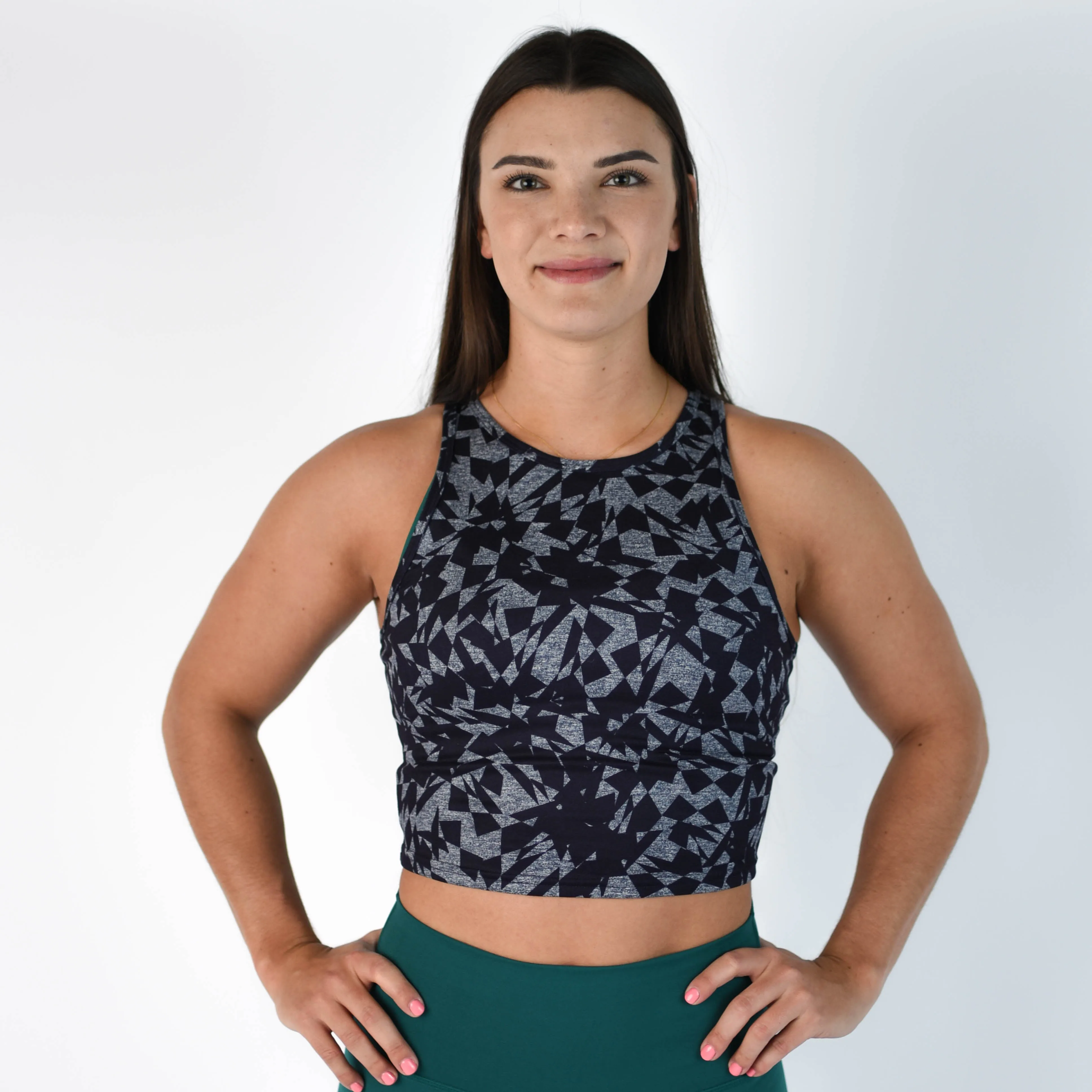 Tempo Crop Tank - Fitted