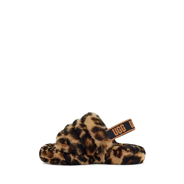 UGG Fluff Yeah Panther Print Butterscotch    