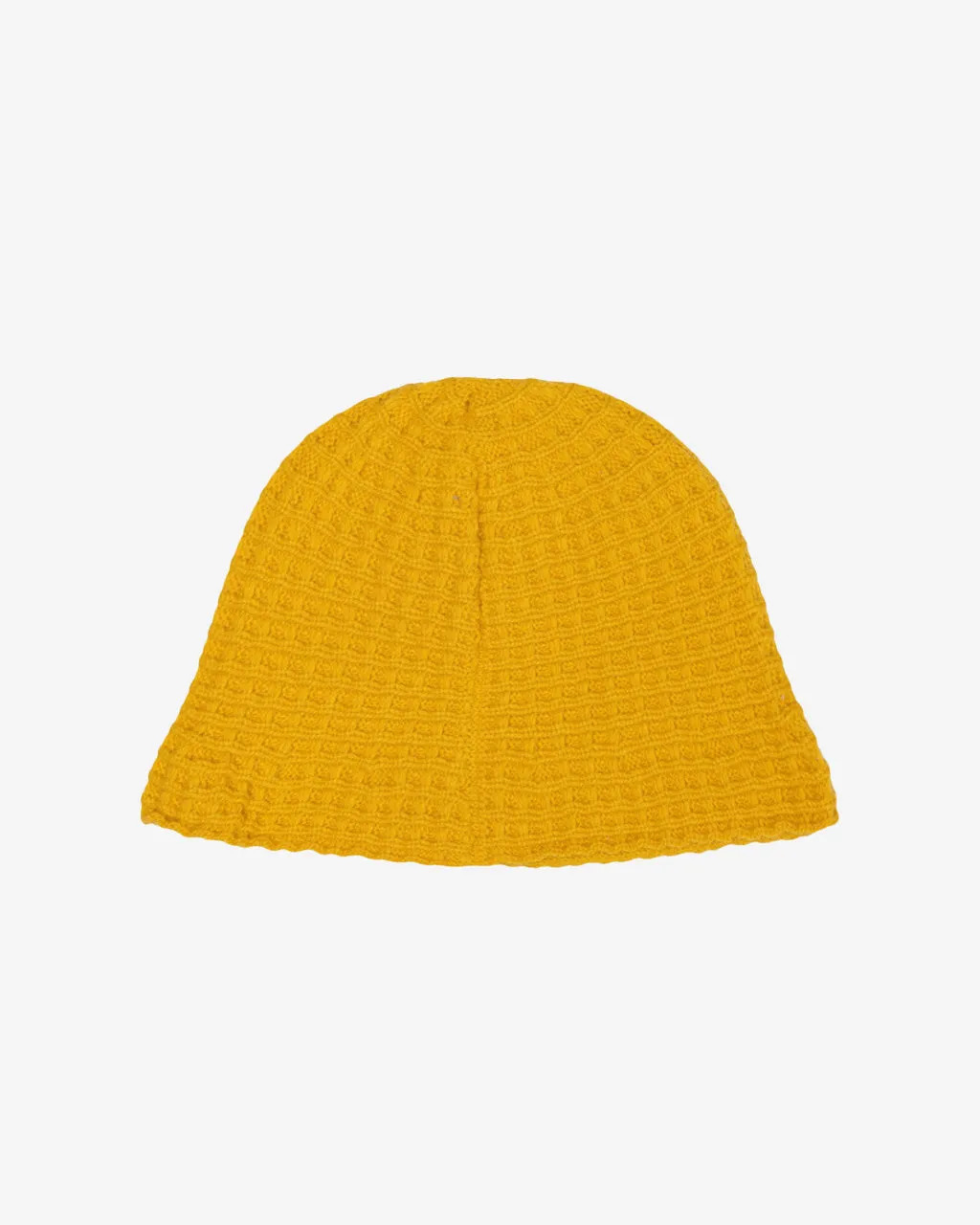 Waffle Knit Bucket Hat Sunflower