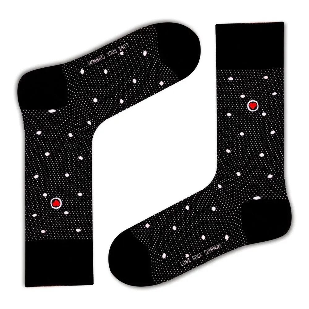 Women's Black Dress Socks - 3 Pack Set - Love Sock Company